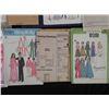 Image 2 : Seven Vintage Simplicity Barbie Ken Sewing Patterns