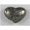 Image 2 : 1540 Ct Hand-Carved Pyrite Heart Fools Gold