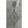 Image 2 : 1.21 Carat All Diamond Cluster Pendant