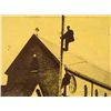 Image 2 : Vintage Photo- Line Crew Installing Aerial Cable