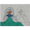 Image 2 : Donald Duck Original Cel Animation Drawing Sleep Pillow