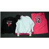 Image 2 : Chicago Bulls  Lot- Jacket Jersey Hat Tickets Sweater