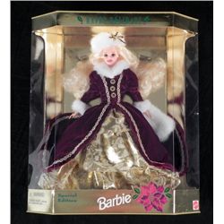 Happy Holidays Special Edition Barbie Doll Snow MIB
