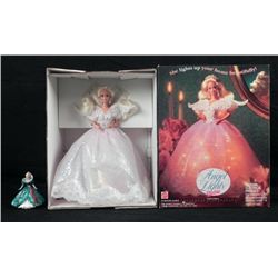 Holiday Angel Christmas Tree Topper Ornament Barbie MIB