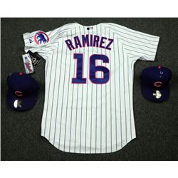Authentic Chicago Cubs Aramis Ramirez Jersey and 2 Hats