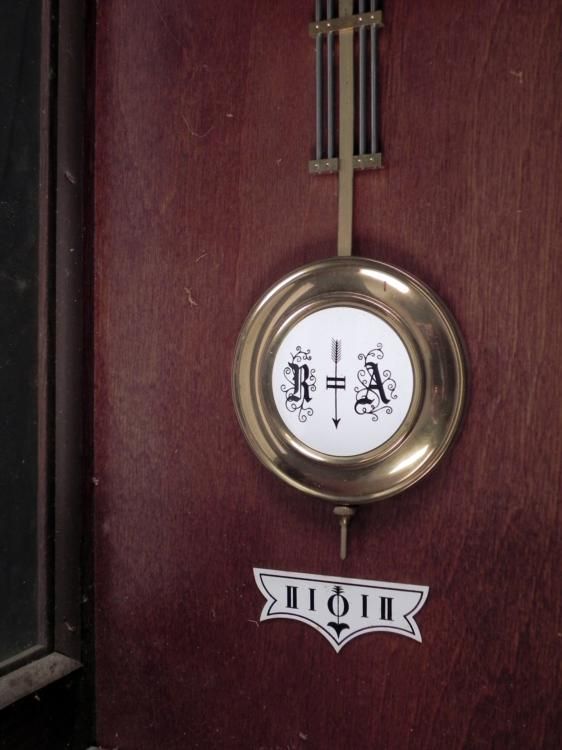 Howard Miller Vintage Wooden Winding Wall Clock 612462