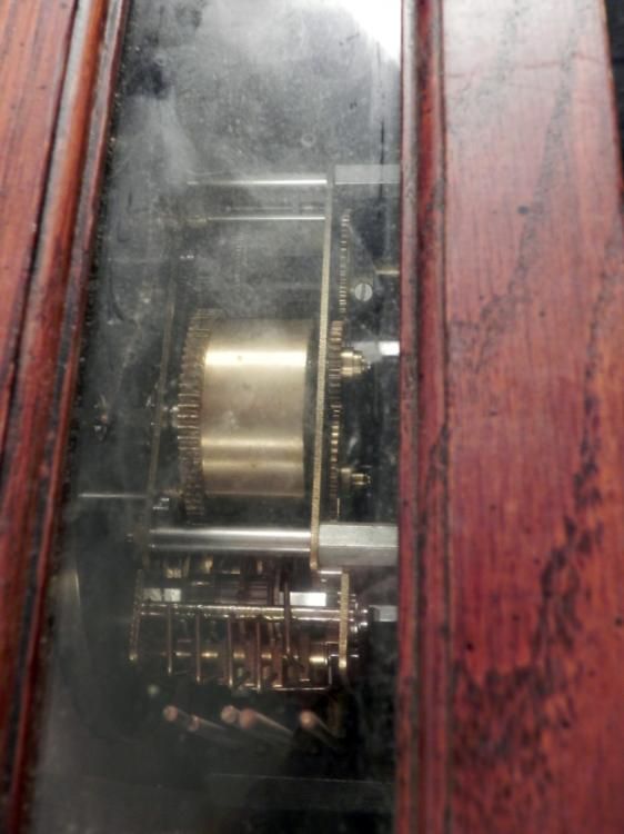 Howard Miller Vintage Wooden Winding Wall Clock 612462