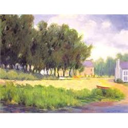 William Lewis Art Print The Red Boat