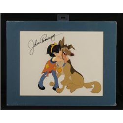 All Dogs Go Heaven Signed Promotional Cel John Pomeroy