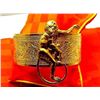 Image 1 : Vintage Art Nouveau Brass Womens Cuff / Bangle Monkey B