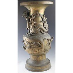 ET0503120064 BRONZE CHINESE/TIBETAN RITUAL VASE