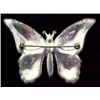 Image 2 : VINTAGE Rhinestone 1930S BUTTERFLY BROOCH