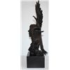 Image 4 : Huge Bronze Bust Native American Indian