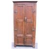 Image 1 : Antique oak wardrobe, double panelled doors a