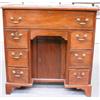 Image 1 : George III secretaire kneehole in mahogany, s