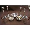 Image 1 : 3 piece George V silver tea service, gadroon