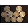 Image 2 : 1965-1968 Kennedy 50C; Various Mint Marks; Lot of 9; EST. $10-20