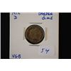Image 1 : 1912-D Barber One Dime; VG8; EST. $3-6