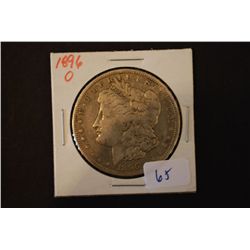 1896-O Silver Morgan $1; EST. $40-60