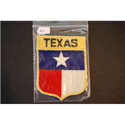 Texas Sew-On Patch; EST. $5-10