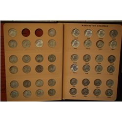 Washington Quarter Coin Folder; 1932-1998; Incomplete; Lot of 82; EST. $400-700
