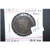 Image 1 : 1850 Large One Cent; Counter Stamp on Rev; EST. $80-100