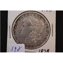 1878 Silver Morgan $1; VF20; EST. $30-40