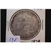 Image 1 : 1878 Silver Morgan $1; VF20; EST. $30-40