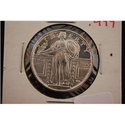 American Precious Metals Exchange Silver Round; .999 Fine Silver 1/4 Oz.; EST. $10-20