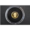 Image 2 : 2010 Canada 25 Cents "Caribou" Gold Foreign Coin; 99.99% Fine Gold .5 Gram; Proof; EST. $35-50