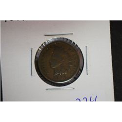 1896 Indian Head One Cent; G4; EST. $2-5