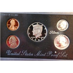 1993-S US Mint Silver Proof Set; EST. $20-30