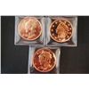 Image 1 : Copper Round; .999 Fine Copper 1 Oz.; Lot of 3; EST. $5-10