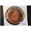 Image 1 : Golden State Mint Copper Round; .999 F. C 1/2 Oz.; EST. $5-10