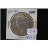 Image 1 : 1922-S Peace $1; EF40; EST. $30-40