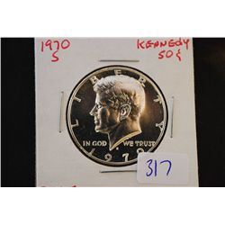 1970-S Kennedy Half Dollar; PF65; EST. $5-15