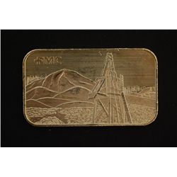 FMC Silver Ingot; Paradise Peak Dedicated 6/28/86; 999+ Fine Silver 1 Oz.; EST. $30-40