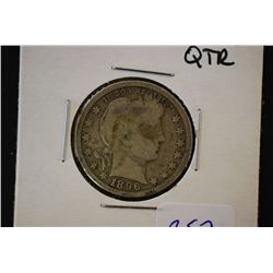 1896 Barber Quarter; G4; EST. $8-15