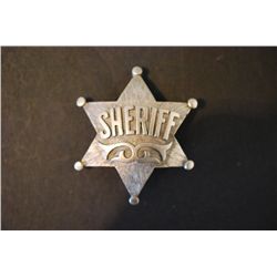 Sheriff Badge Button Cover; EST. $5-10