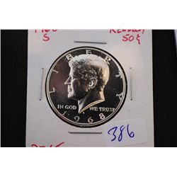 1968-S Kennedy Half Dollar; PF65; EST. $5-15