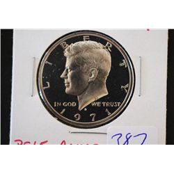 1971-S Kennedy Half Dollar; PF65 Cameo; EST. $5-15