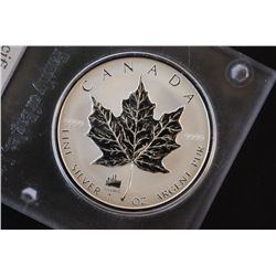 1998 Canada $5 "Maple Leaf" Foreign Coin; 9999 Fine Silver 1 Oz.; EST. $50-60
