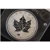 Image 1 : 1998 Canada $5 "Maple Leaf" Foreign Coin; 9999 Fine Silver 1 Oz.; EST. $50-60