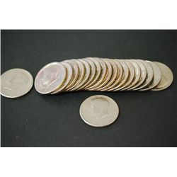 1971-D Kennedy Half Dollar; Roll Lot of 20; EST. $15-30