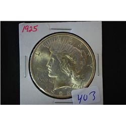 1925 Peace $1; EST. $30-60