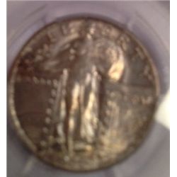 1923  STANDING LIBERTY QUARTER MS-63