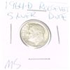 Image 1 : 1964-D ROOSEVELT SILVER DIME *RARE MS HIGH GRADE*!!