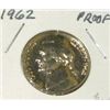 Image 1 : 1962 JEFFERSON NICKEL RED BOOK VALUE IS $2.50 *RARE PROOF-65 HIGH GRADE*!!