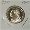 Image 1 : 1995-S JEFFERSON NICKEL RED BOOK VALUE IS $6.00 *RARE PROOF-65 HIGH GRADE*!!