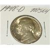 Image 1 : 1948-D JEFFERSON NICKEL RED BOOK VALUE IS $4.00 *RARE MS-64 HIGH GRADE*!!